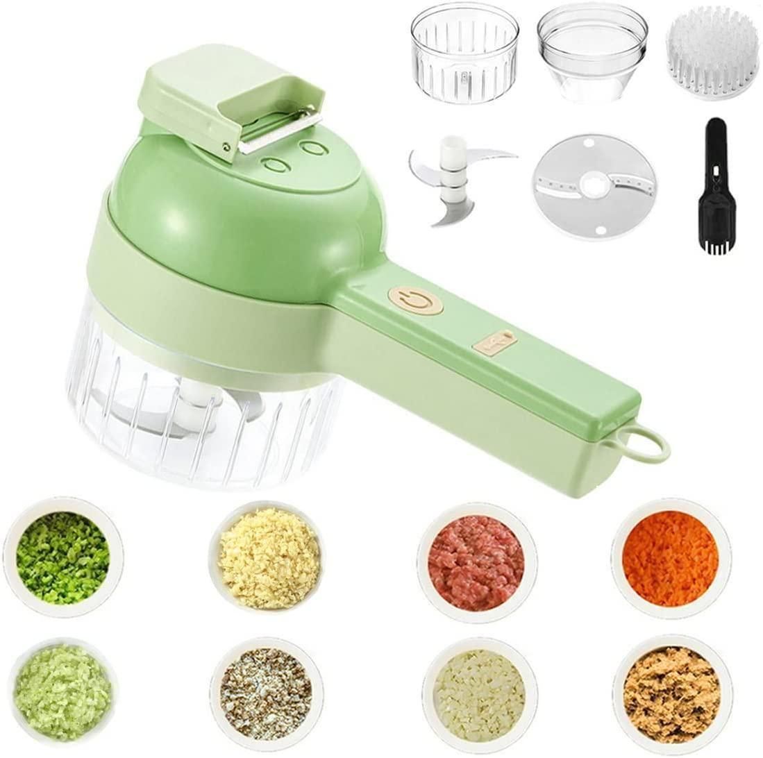 boAet™ 4 in 1 Portable Electric Vegetable Cutter Set