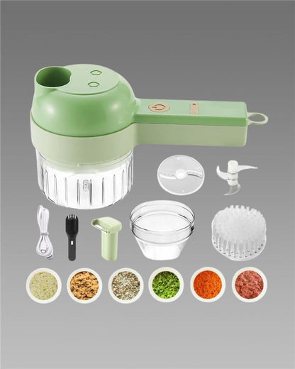 boAet™ 4 in 1 Portable Electric Vegetable Cutter Set