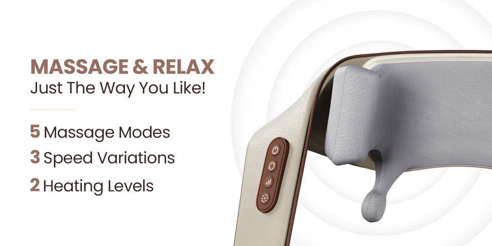 Ultimate 4D Neck & Shoulder Massager – Deep Relief, Everyday Relaxation
