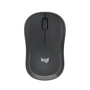 Logitech M240 Silent Bluetooth Mouse, Compact, Portable, Smooth Tracking, 18-Month Battery, for Windows, macOS, ChromeOS, Compatible with PC, Mac, Laptop, Tablets - Graphite